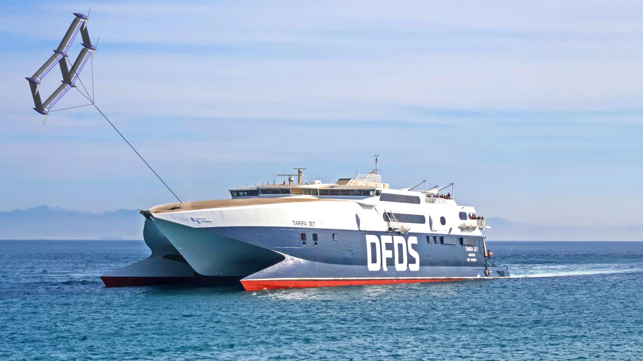 Catamaran windtracx